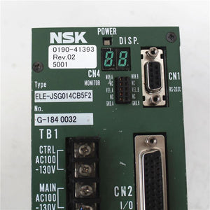 Used NSK Servo Driver ELE-JSG014CB5F2 0190-41393 - Rockss Automation