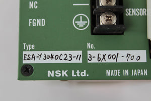 NSK ESA-Y3040C23-11 Servo Drive 3-6X001-700 - Rockss Automation