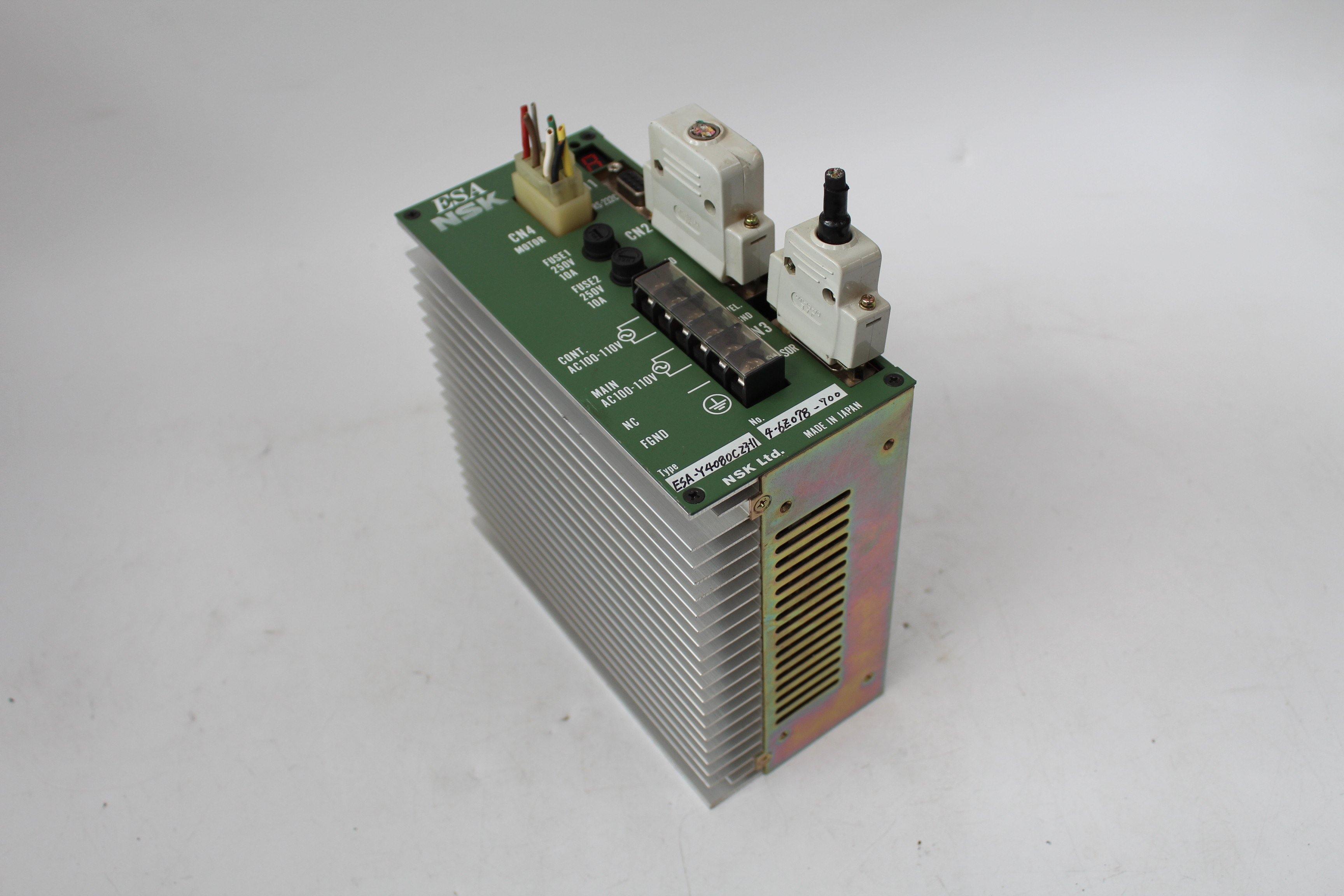 NSK ESA-Y4080C23-11 Servo Drive Series 4-6Z078-700 - Rockss Automation