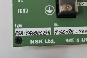 NSK ESA-Y4080C23-11 Servo Drive Series 4-6Z078-700 - Rockss Automation