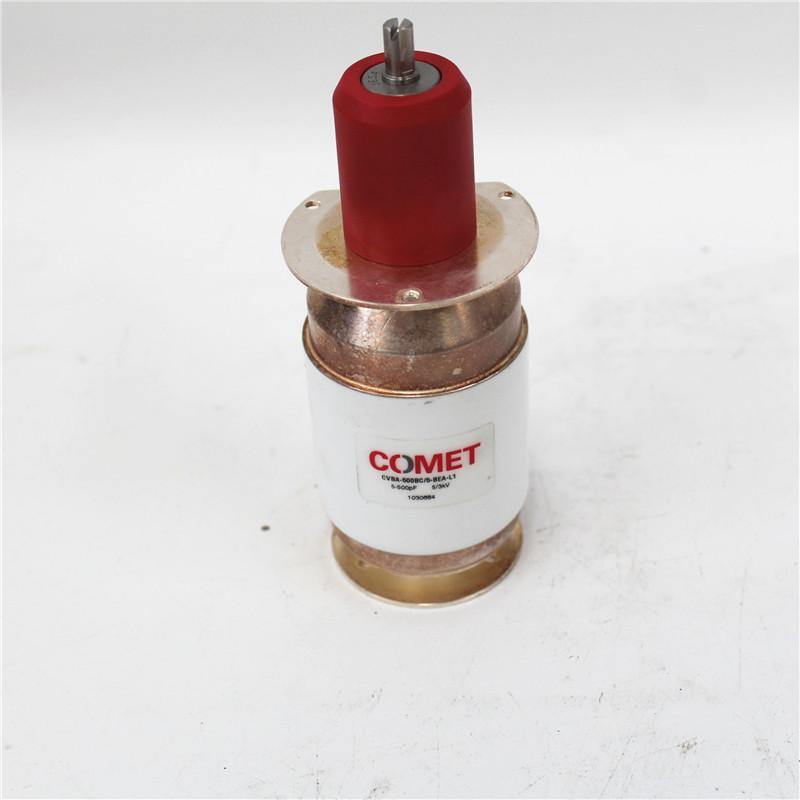 Used COMET Vacuum Variable Capacitor CVBA-500BC/5-BEA-L1 5-500PF 5/3KV - Rockss Automation