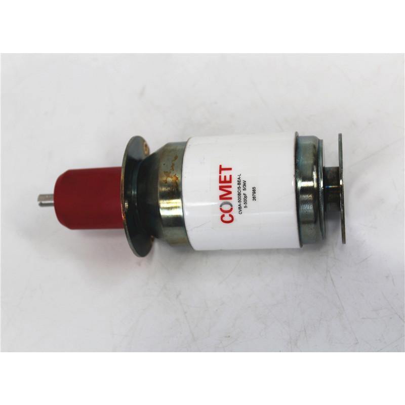 Used COMET Vacuum Variable Capacitor CVBA-500BC/5-BEA-L 5-500PF 5/3KV - Rockss Automation
