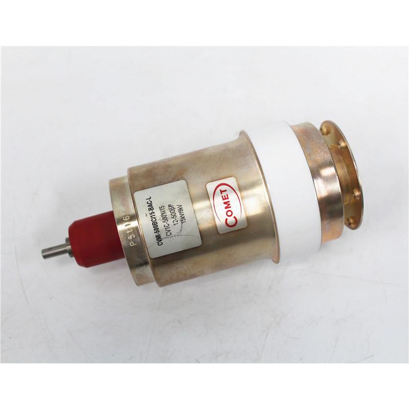 Used COMET Vacuum Variable Capacitor CVMI-500BC/15-BAC-L 12-500PF 15KV/9KV - Rockss Automation