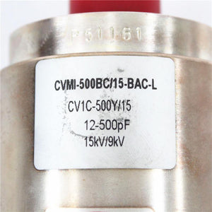 Used COMET Vacuum Variable Capacitor CVMI-500BC/15-BAC-L 12-500PF 15KV/9KV - Rockss Automation