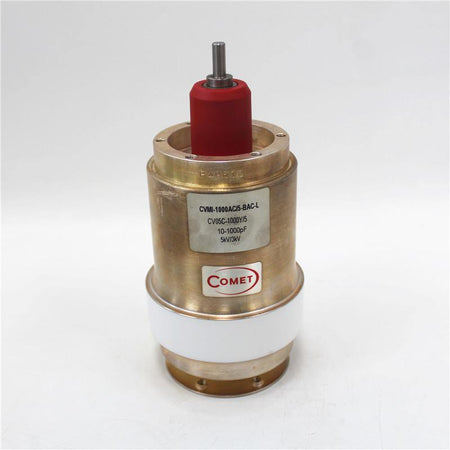 Used COMET Vacuum Variable Capacitor CVMI-1000AC/5-BAC-L 10-1000PF 5KV/3KV - Rockss Automation