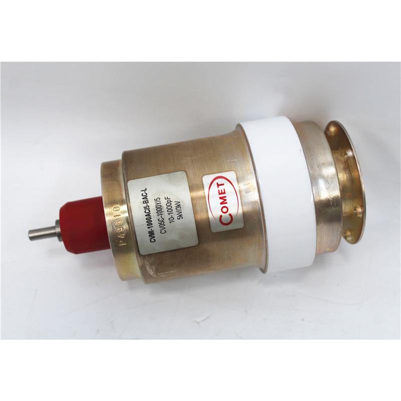 Used COMET Vacuum Variable Capacitor CVMI-1000AC/5-BAC-L 10-1000PF 5KV/3KV - Rockss Automation