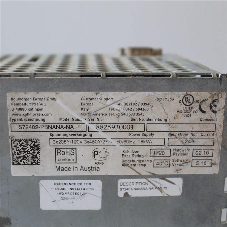 Kollmorgen S72402-PBNANA-NA 8825930001 S700 11KW 24A Servo Drive - Rockss Automation