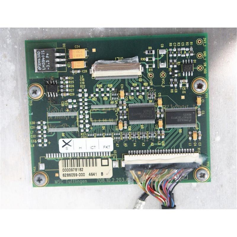 Used SHARP LCD Screen Panel Display LQ150X1LW71N MSC Tuttlingen GMBH Interface Board 6286059-000 - Rockss Automation