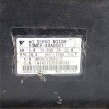 將圖片載入圖庫檢視器 YASKAWA SGMGV-44ADC61 4.4KW AC Servo Motor - Rockss Automation
