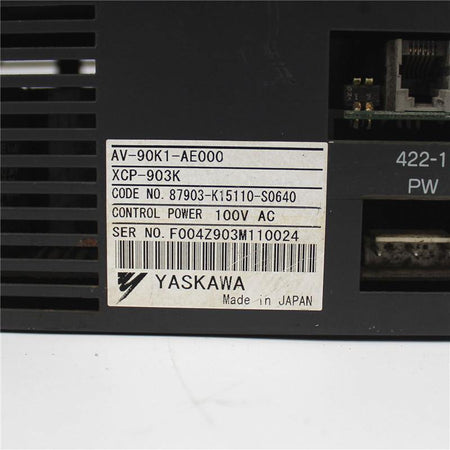 Used Yaskawa Controller AV-90K1-AE000 XCP-903K - Rockss Automation