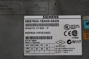 Siemens 6ES7633-1DF02-0AE3 Operator Panel - Rockss Automation