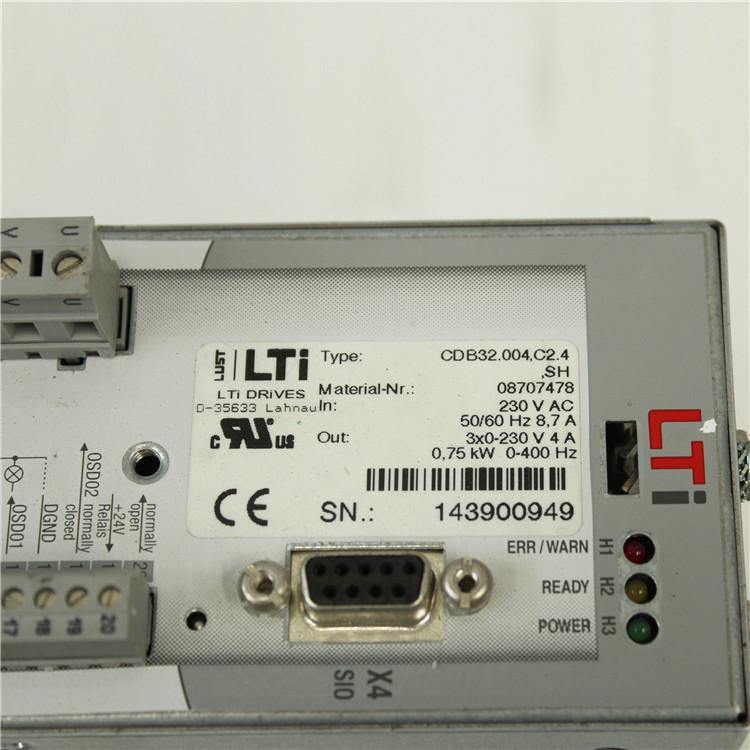 LUST CDB32.004.C2.4SH CDB32.004,C2.4,SH 0.75KW Positioning Driver - Rockss Automation