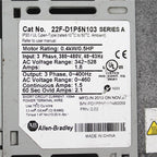 Used Allen Bradley PowerFlex4M AC Drive, Inverter 22F-D1P5N103 - Rockss Automation