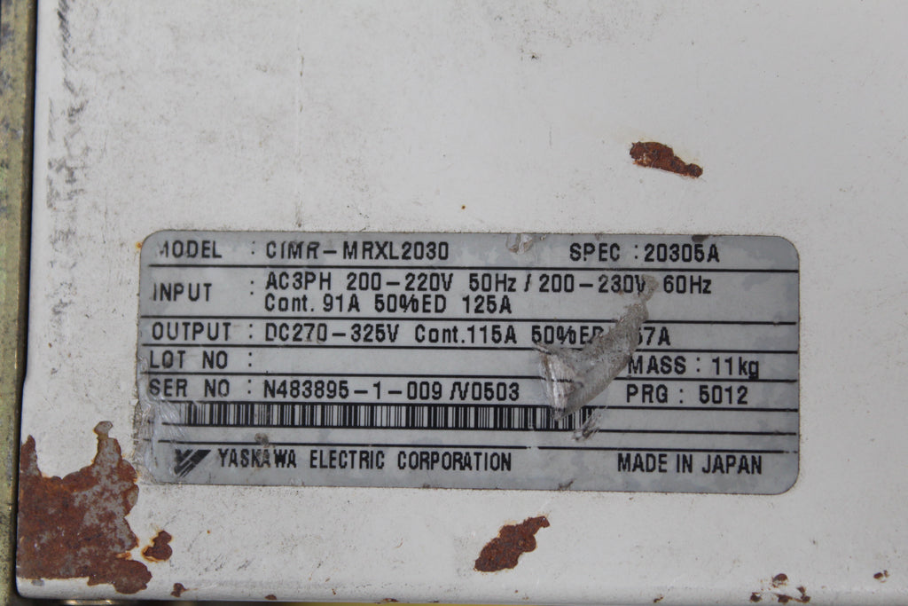 安川 CIMR-MRXL2030 變頻器 輸入200-220V230