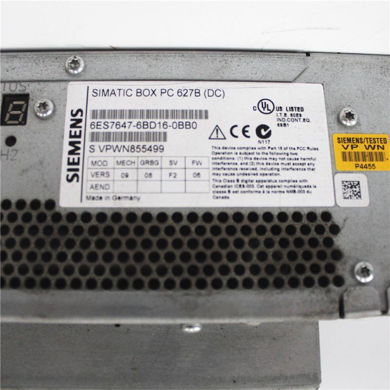 Used Siemens SIMATIC Box Industrial PC 627B 6ES7647-6BD16-0BB0 - Rockss Automation
