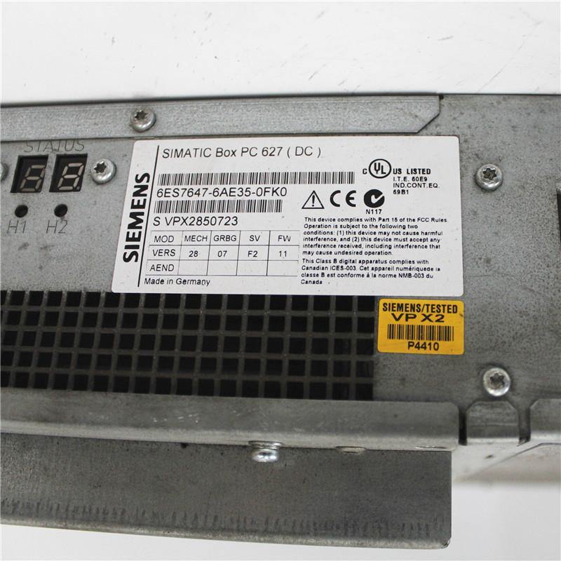 Used Siemens SIMATIC BOX Industrial PC 627 6ES7647-6AE35-0FK0 6ES7 647-6AE35-0FK0 - Rockss Automation