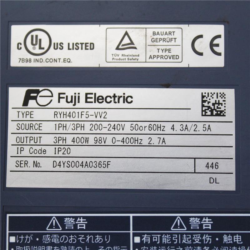 Used Fuji Servo Drive RYH401F5-VV2 - Rockss Automation