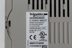 Schneider SD326DU68S2 Inverter 115/230VAC 50/60Hz - Rockss Automation