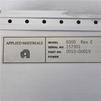 Used AMAT Analog Power Supply Module 0010-00019 8300 REV C 0100-00002 0110-00002 - Rockss Automation