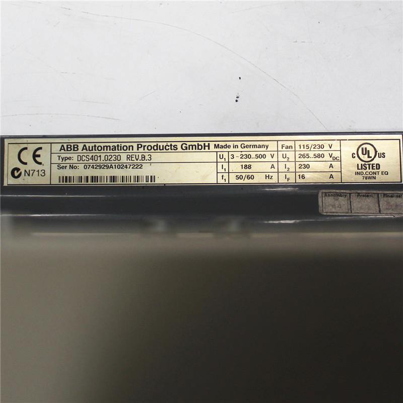 Used ABB Inverter DCS401.0230 REV.B.3 - Rockss Automation