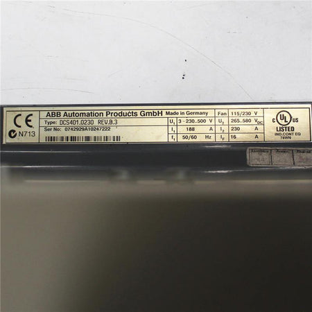 Used ABB Inverter DCS401.0230 REV.B.3 - Rockss Automation