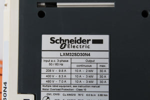Schneider LXM32SD30N4 Servo Drive Input 3 Phase 50/60Hz - Rockss Automation