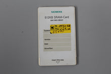 Load image into Gallery viewer, Siemens 6AV1903-0BA01 512KB SRAM-Card - Rockss Automation