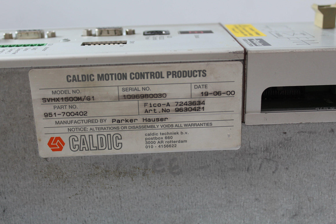 Parker SVHX1500M/G1 Drive - Rockss Automation