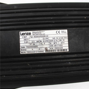 Used Lenze AC Servo Drive EVS9324-ES AC Servo Motor MDSKARS080-22 - Rockss Automation