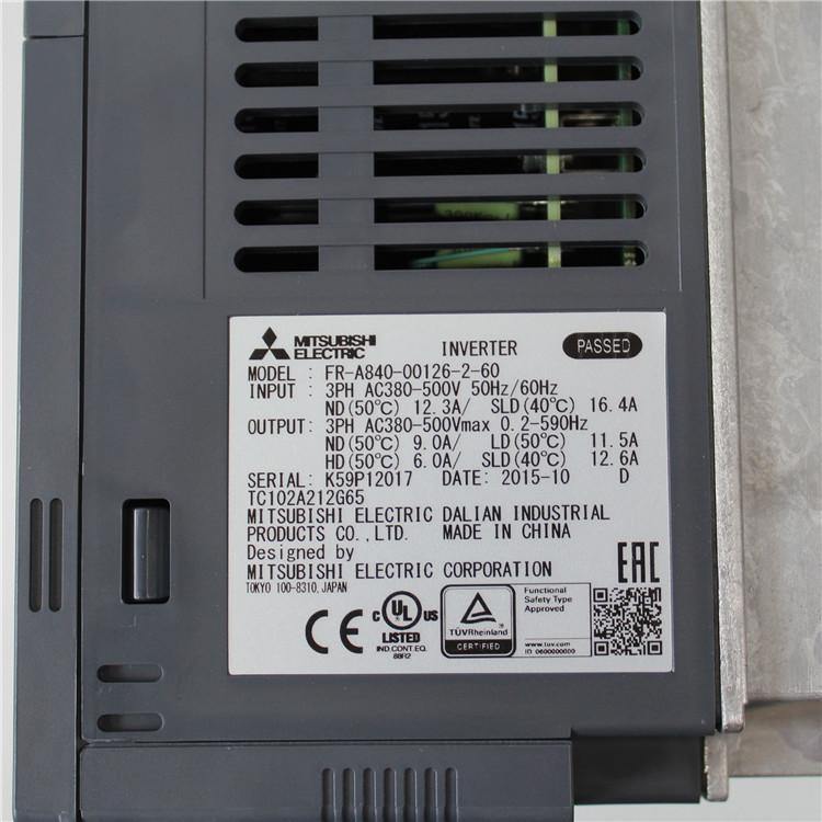 Mitsubishi FR-A840-00126-2-60 3 PHASE INVERTER - Rockss Automation