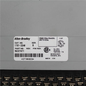 Allen Bradley 1791-32A0 B INPUT MODULE PLC - Rockss Automation