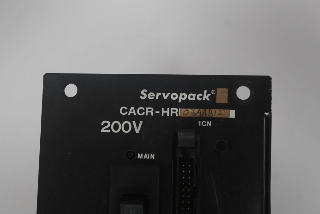 Used Yaskawa AC Servo Driver 300W CACR-HR03AAB12 - Rockss Automation