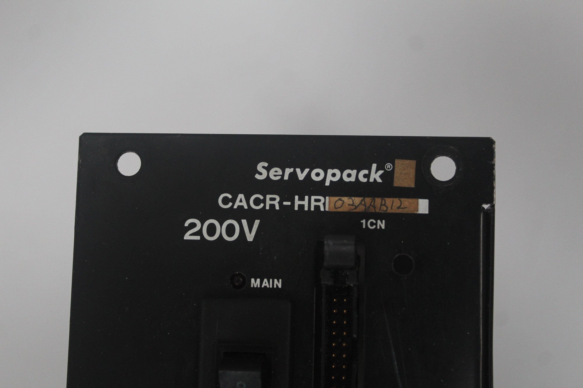 Used Yaskawa AC Servo Driver 300W CACR-HR03AAB12 - Rockss Automation