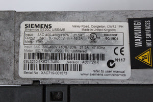 Siemens 6SL3210-1KE21-7UB0 Power Supply Module - Rockss Automation