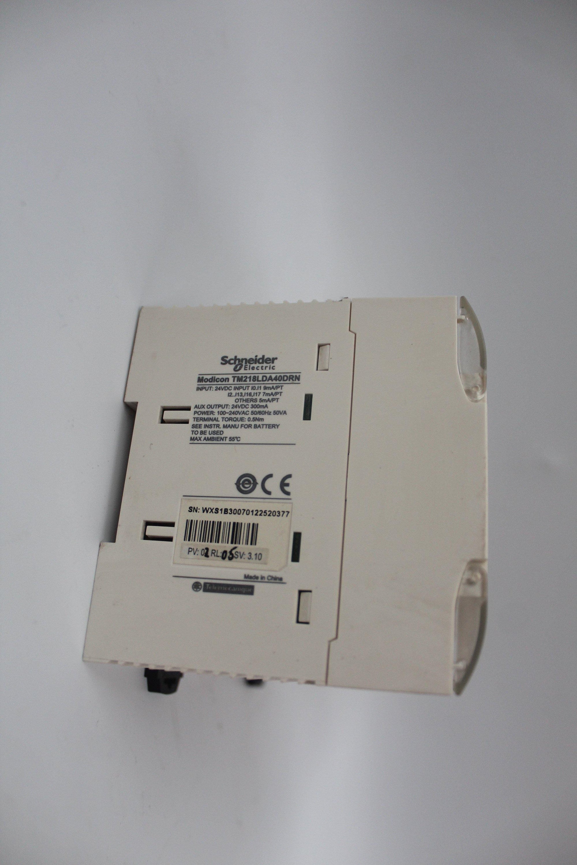 Used Schneider PLC Module TM218LDA40DRN - Rockss Automation