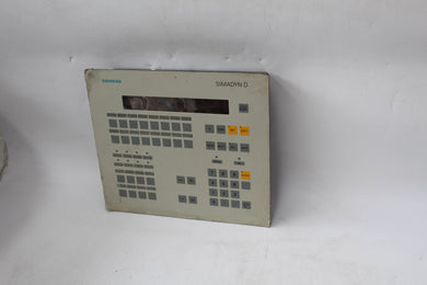 Siemens 6DD1670-0AF0 Simadyn D Operator Panel - Rockss Automation