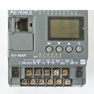 Keyence KV-16AR PLC Module