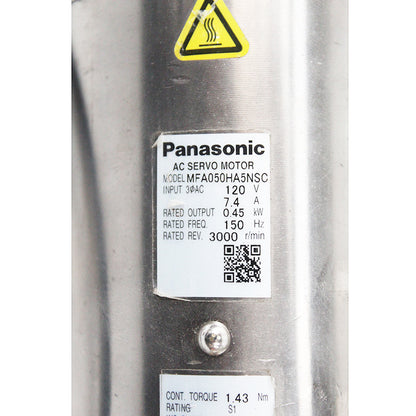 Panasonic MFA050HA5NSC AC Servo Motor