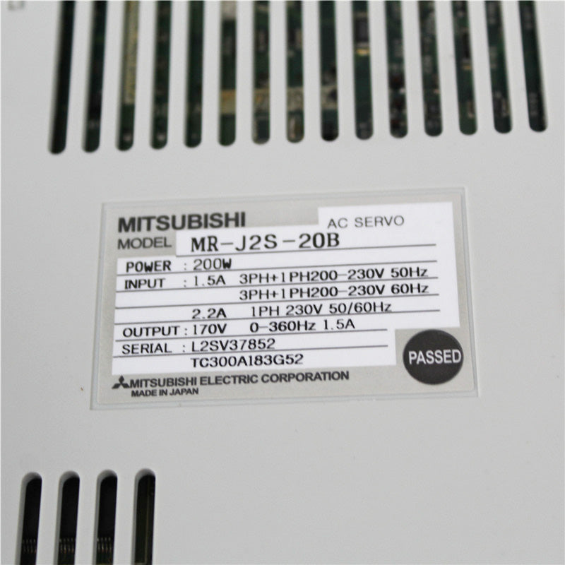 Mitsubishi MR-J2S-20B Servo Drive - Rockss Automation
