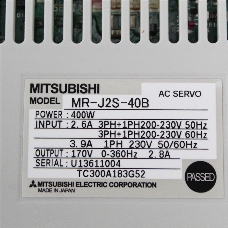 Mitsubishi MR-J2S-40B Servo Drive - Rockss Automation