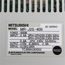 Load image into Gallery viewer, Mitsubishi MR-J2S-40B Servo Drive