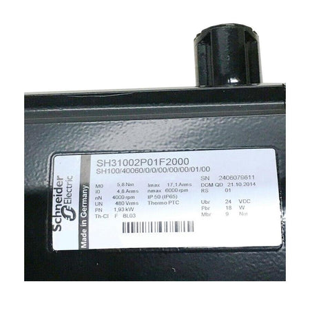New Original Schneider Electric ELAU SH31002P01F2000 SH100/40060/0/0/00/00/00/01/00 - Rockss Automation