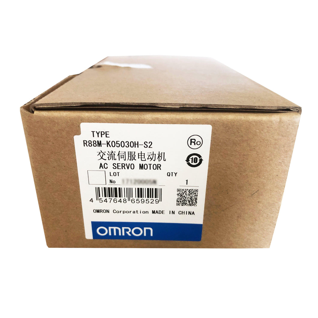 New Original Omron AC Servo Motor 0.05KW R88M-K05030H-S2 - Rockss Automation