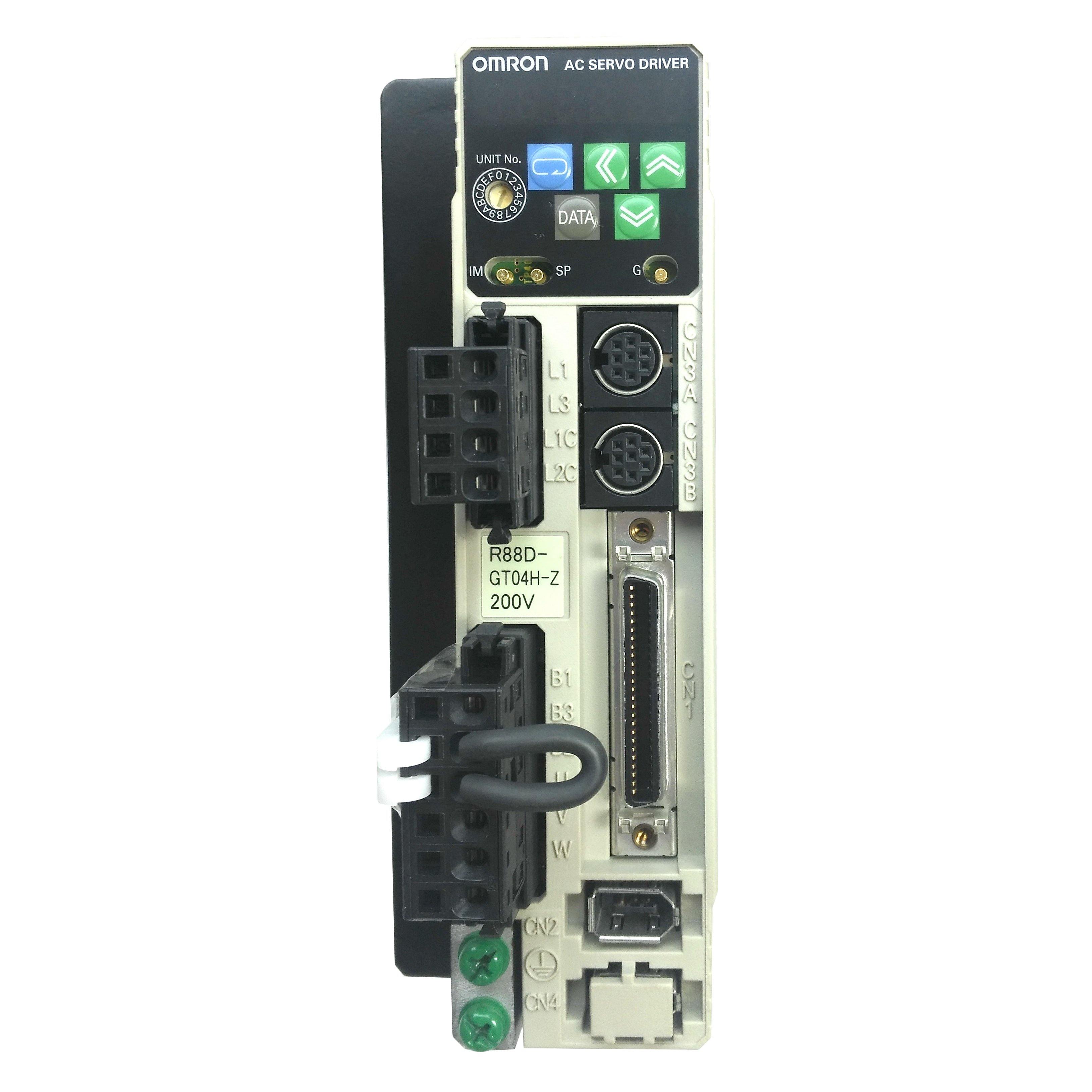 New Original Omron AC Servo Driver 400W R88D-GT04H-Z - Rockss Automation
