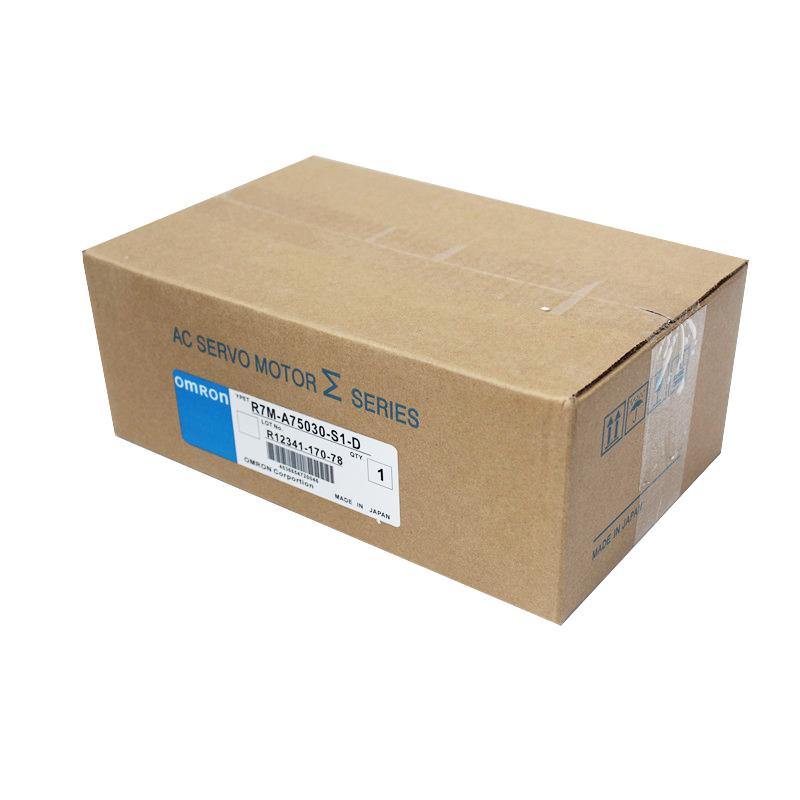 New Original Omron AC Servo Motor 750W R7M-A75030-S1-D - Rockss Automation