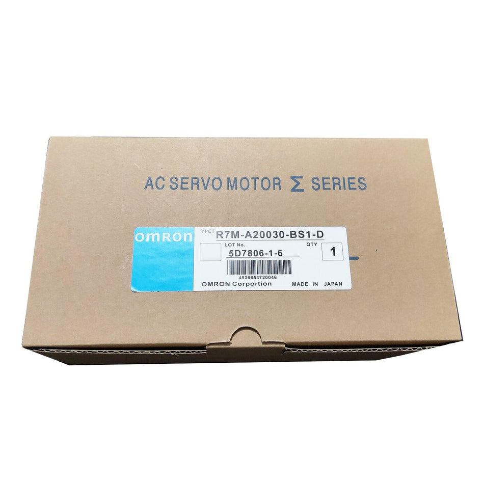 New Original Omron AC Servo Motor 200W R7M-A20030-BS1-D - Rockss Automation