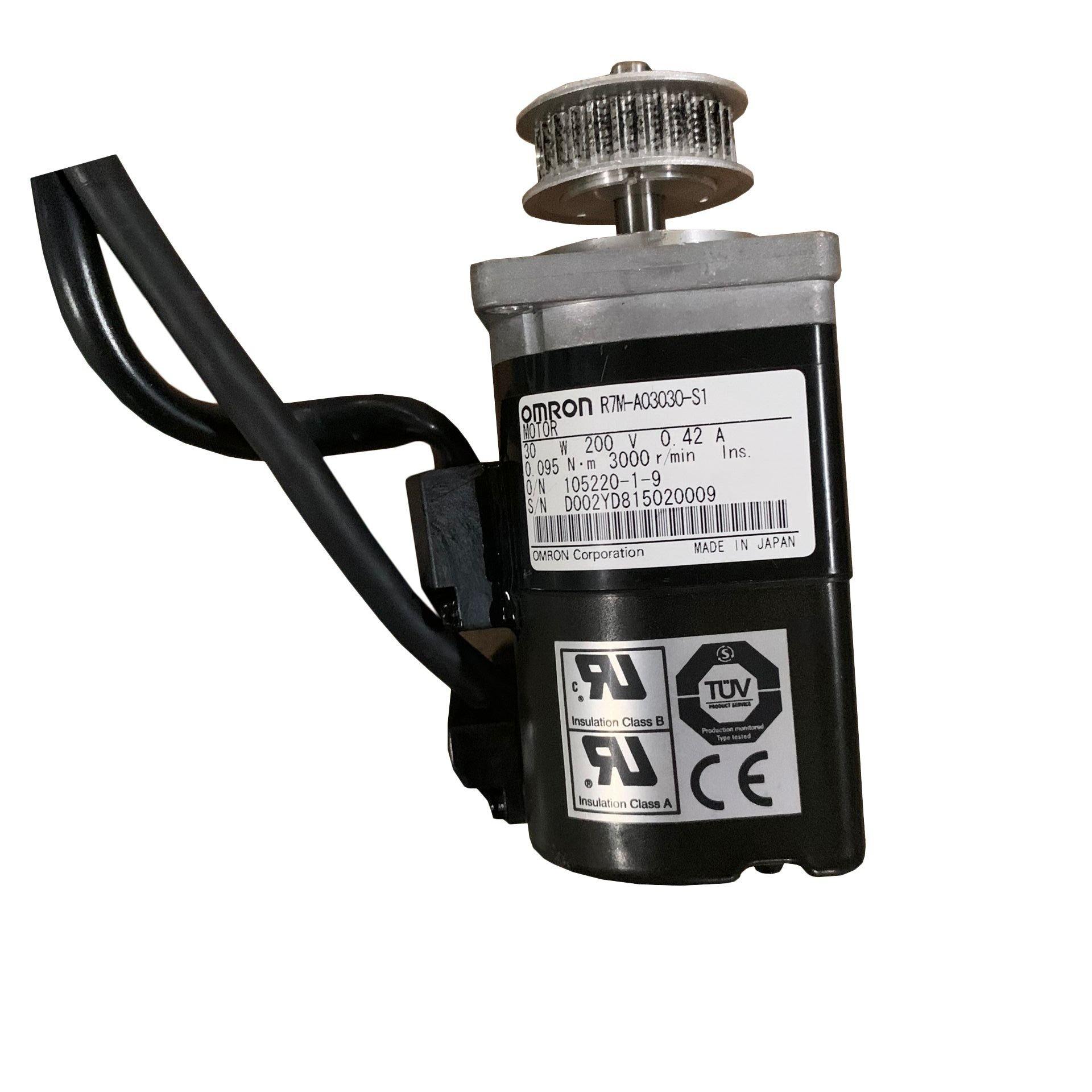 New Original Omron AC Servo Motor 30W R7M-A03030-S1 - Rockss Automation