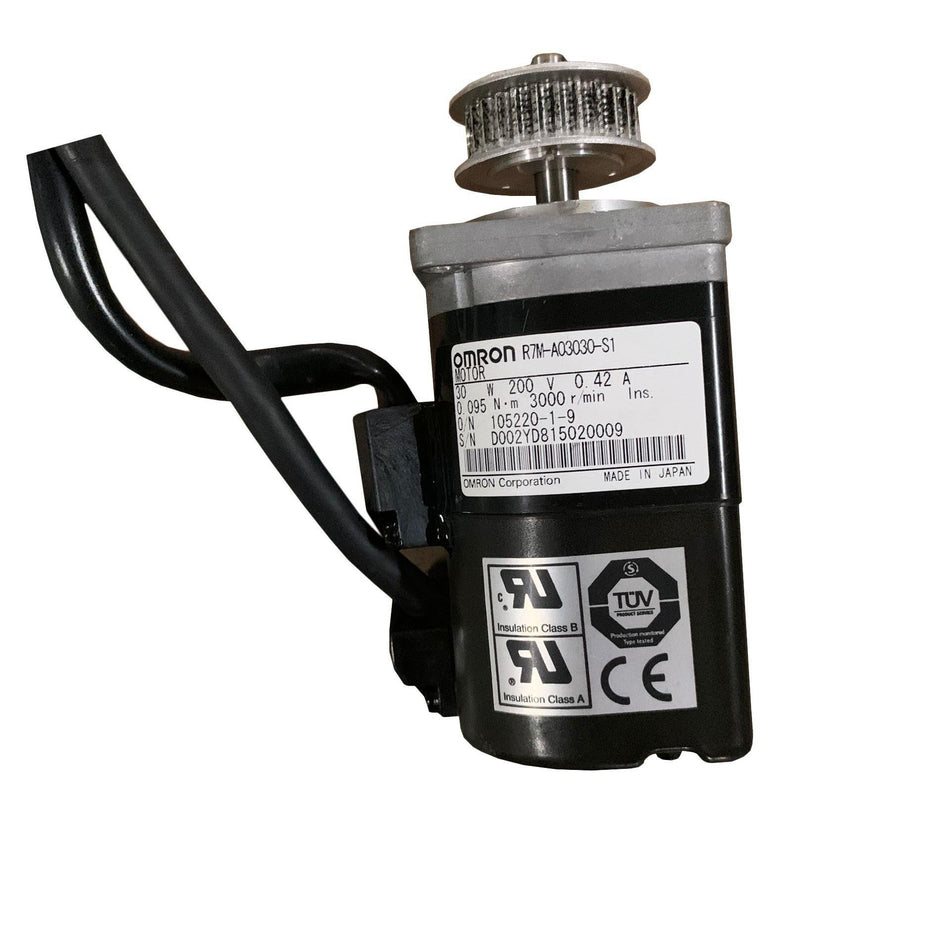 New Original Omron AC Servo Motor 30W R7M-A03030-S1 - Rockss Automation