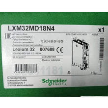Load image into Gallery viewer, Schneider Electric LXM32MD18N4 Lexium 32 Servo Drive