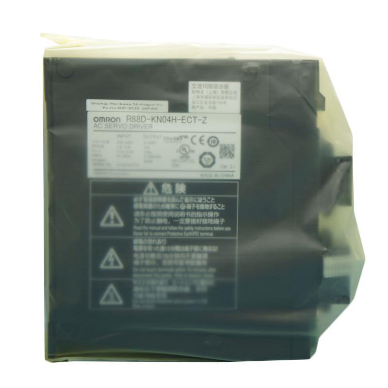 New Original Omron EtherCAT Bus Driver AC Servo Driver 400W R88D-KN04H-ECT-Z - Rockss Automation